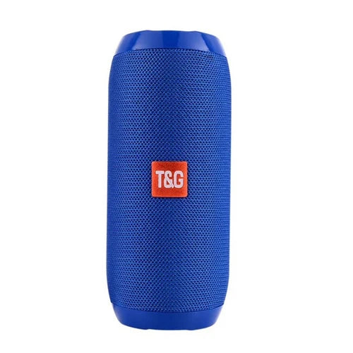 TG117 Outdoor Portable Bluetooth Speaker - Waterproof Column, TF Card, FM Radio, AUX Input, Wireless