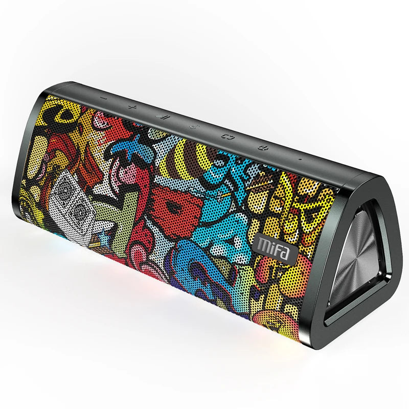 Mifa A10+ Portable Bluetooth Speaker - 20W, 360° Stereo Sound, IPX7 Waterproof, Bluetooth 5.0, 24-Hour