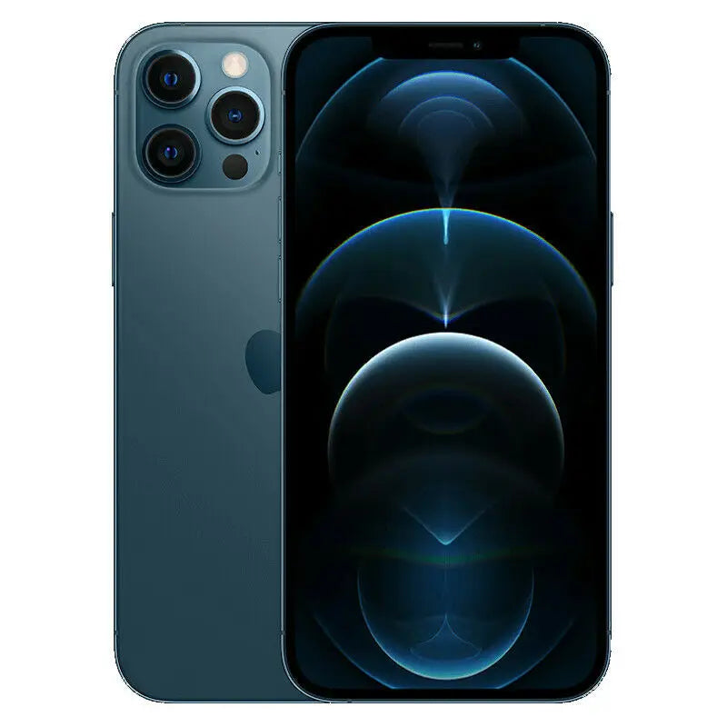 Apple iPhone 12 Pro Max / 13 Pro Max Unlocked Smartphone - 6.7" Retina OLED, Face ID, 5G, Up to 512GB