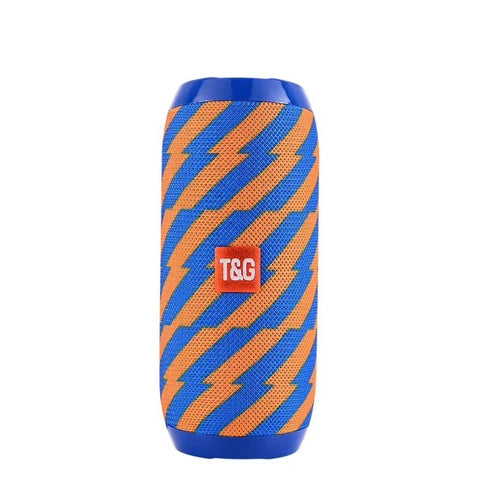 TG117 Outdoor Portable Bluetooth Speaker - Waterproof Column, TF Card, FM Radio, AUX Input, Wireless