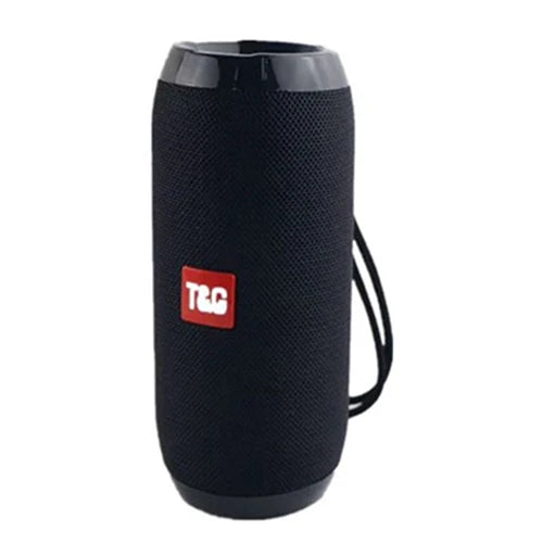 TG117 Outdoor Portable Bluetooth Speaker - Waterproof Column, TF Card, FM Radio, AUX Input, Wireless