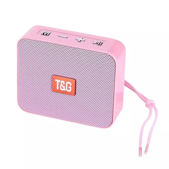 TG166 Mini Portable Bluetooth Boombox Speaker - Wireless Bass Column, USB/TF Card, Outdoor Loudspeaker