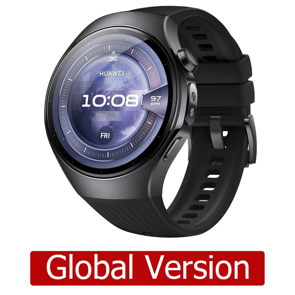 HUAWEI Watch 5 eSIM Smartwatch - AMOLED GPS Health Monitor for iOS & Android