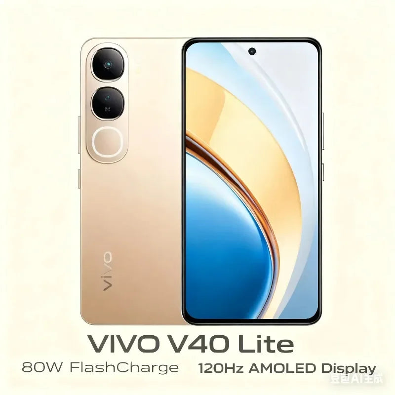 VIVO V40 Lite Smartphone - 6.78" Display, 50MP Camera, 5000mAh Battery