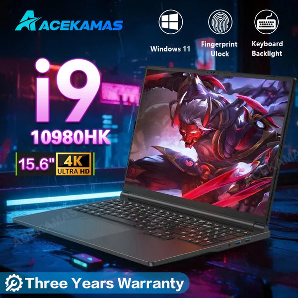 15.6" Gaming Laptop - Intel Core i9-10980HK, 16 GB, 1TB SSD, Windows 11