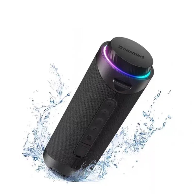 Tronsmart T7 Portable Bluetooth Speaker - 360° Surround Sound, True Wireless Stereo, LED Modes, App Control