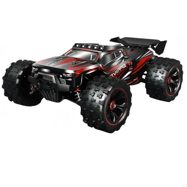 High-Speed 4WD RC Monster Truck - 1:16 Scale, Up to 85KM/H, LED Lights, Drift 4x4 Remote Control Car