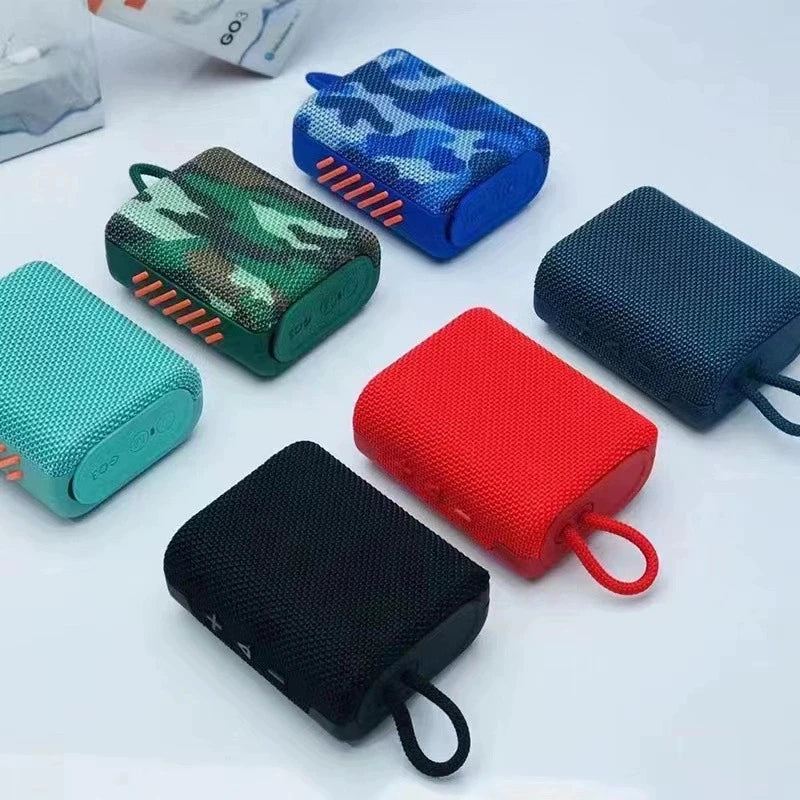 QUEED GO3 Ultra-Portable Bluetooth Speaker - Wireless Mini Bass, Outdoor Travel & Home Entertainment