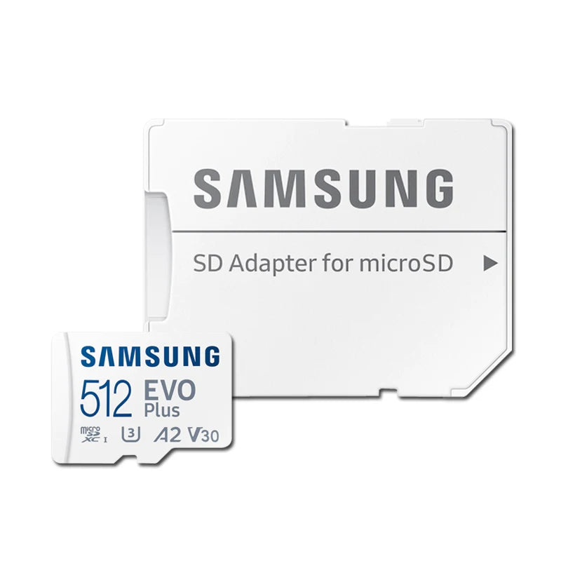 Samsung MicroSD Card EVO Plus/PRO Plus/PRO Ultimate - Class 10, U3, 4K UHD Video