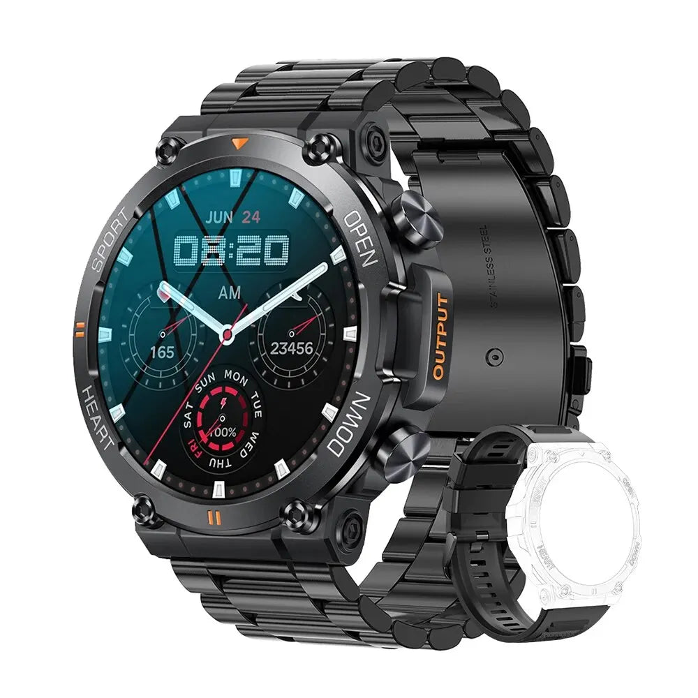 MEVADEN MD56 Smart Watch - 1.39" HD Display, Bluetooth Calls, Heart Rate Monitor, 400mAh, Fitness Tracker