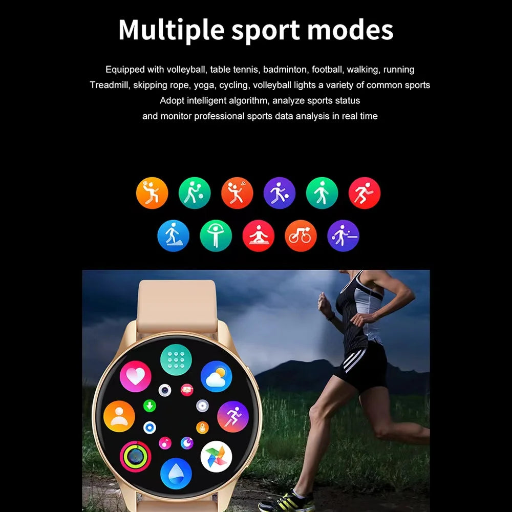 Pro Delicacy Bluetooth Smart Watch - Health Tracking, Bluetooth Calls, Alarm Clock, Fitness Smartwatch