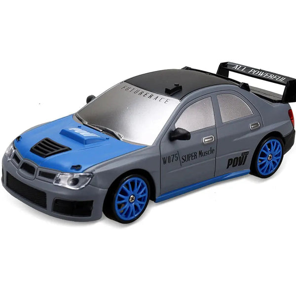 2.4G 4WD RC Drift Racing Car - LED Lights, Professional GTR/AE86 Model, Remote Control, Kids Gift