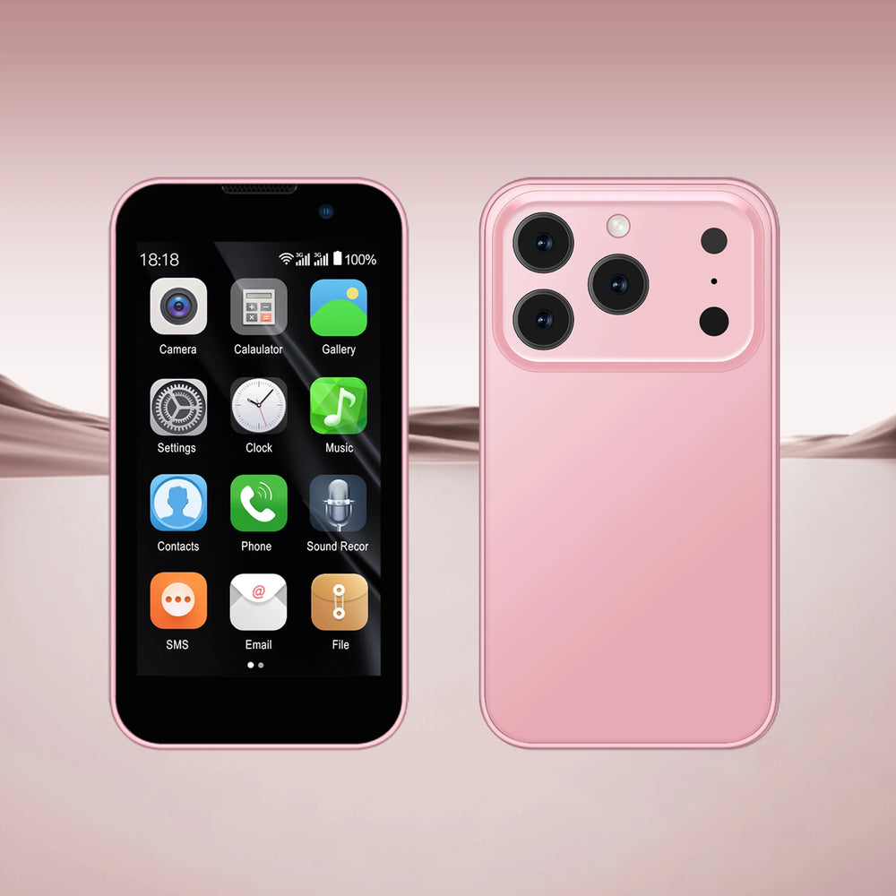 SERVO Mini Smartphone - 3.0" Android Phone, 2GB + 16GB, Dual SIM