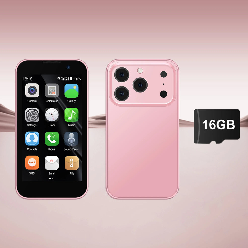 SERVO Mini Smartphone - 3.0" Android Phone, 2GB + 16GB, Dual SIM