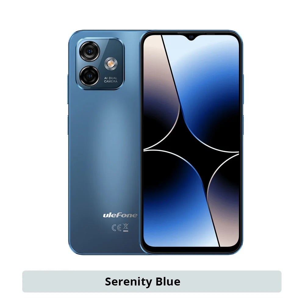 Ulefone Note 16 Pro 4G Smartphone - 16GB RAM (8+8 Extended), 256GB ROM, Android 13, 50MP Camera