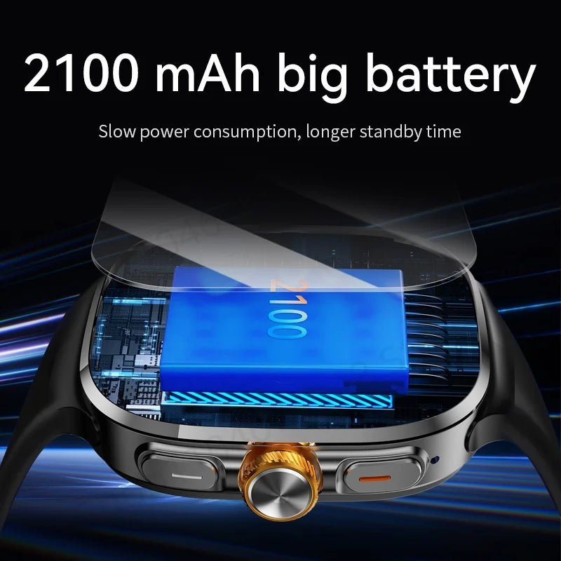 M99 5G Smartwatch - 2.4" AMOLED Display, Rotating Camera, GPS & NFC