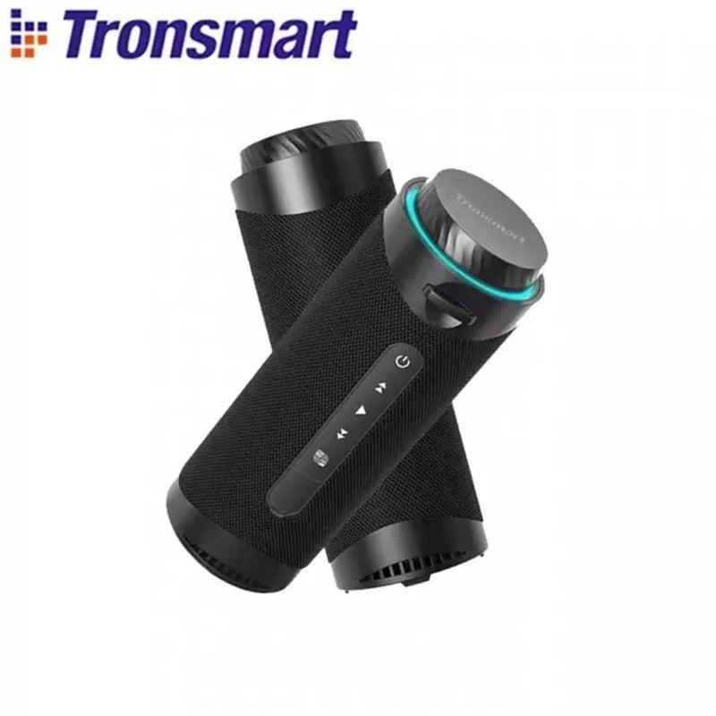 Tronsmart T7 Portable Bluetooth Speaker - 360° Surround Sound, True Wireless Stereo, LED Modes, App Control