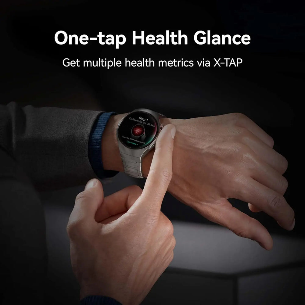 HUAWEI Watch 5 eSIM Smartwatch - AMOLED GPS Health Monitor for iOS & Android