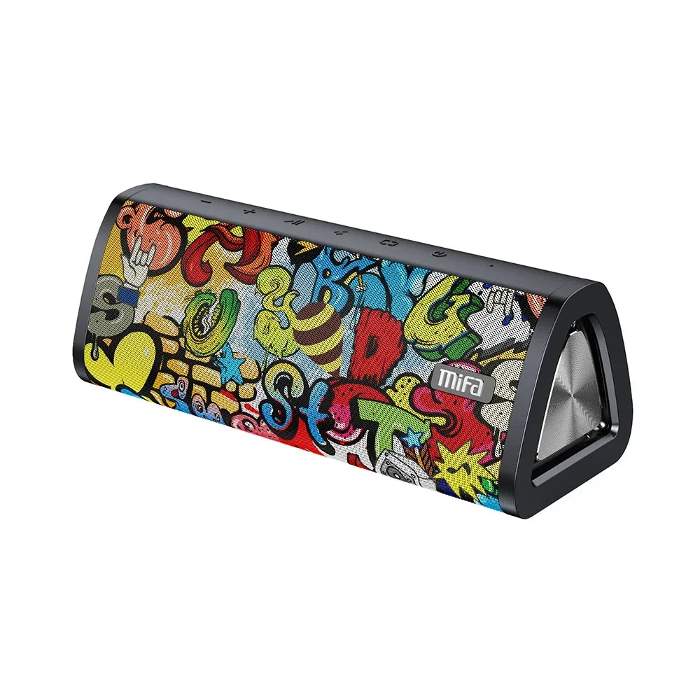 Mifa A10+ Portable Bluetooth Speaker - 20W, 360° Stereo Sound, IPX7 Waterproof, Bluetooth 5.0, 24-Hour