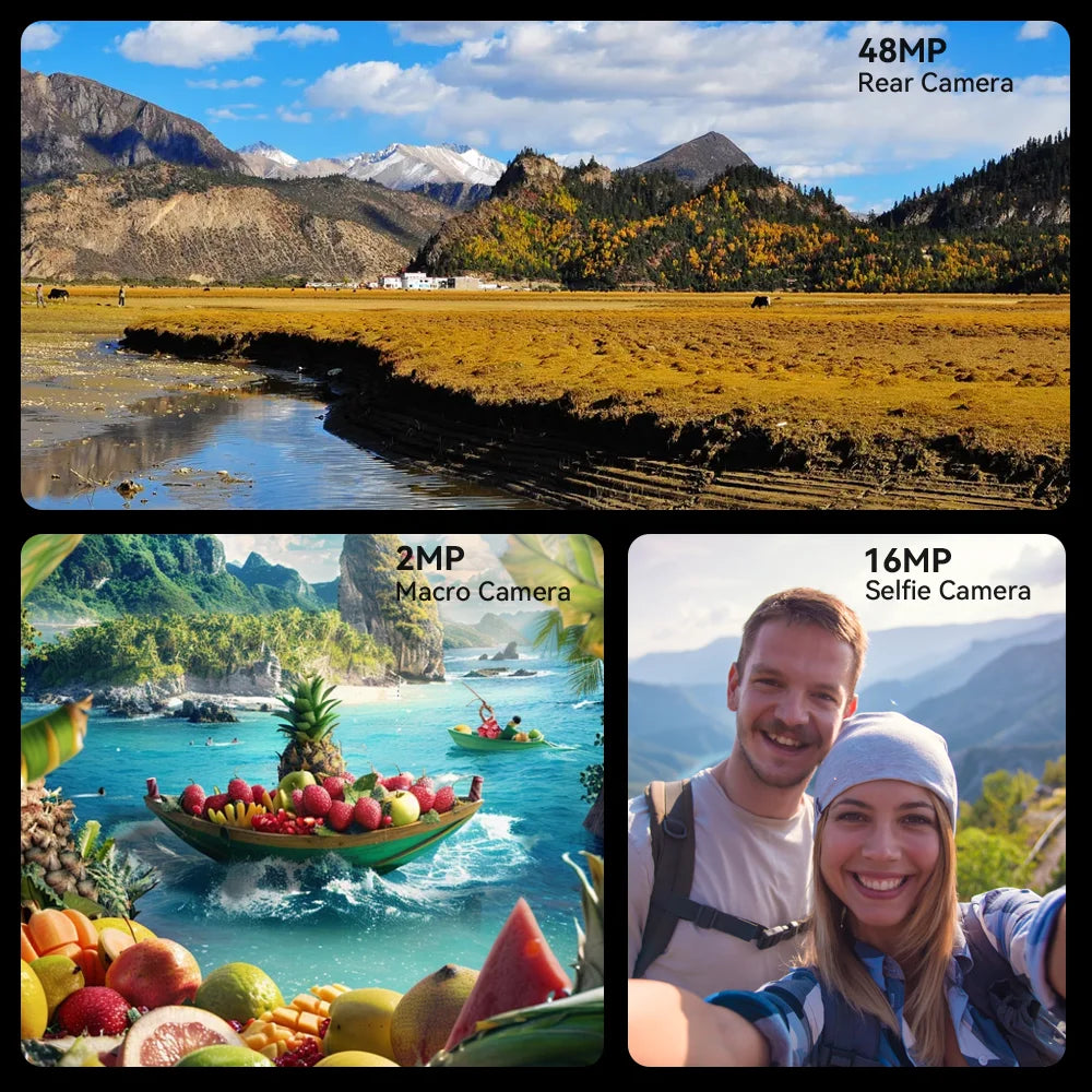 Cubot King Kong ES Rugged Smartphone - 6.56" 90Hz, 128GB, 48MP Camera