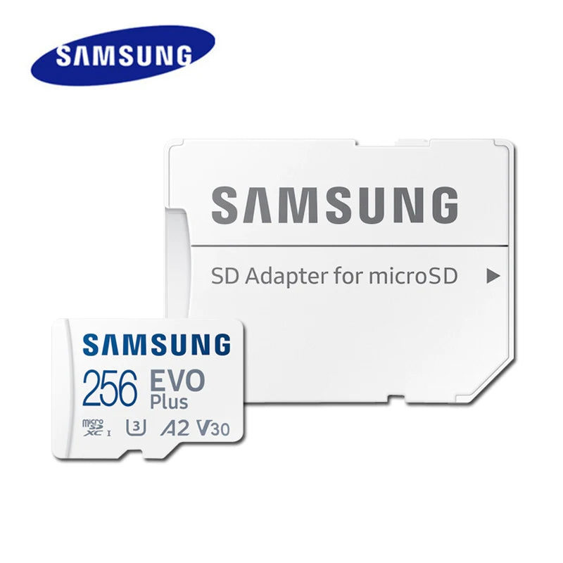 Samsung MicroSD Card EVO Plus/PRO Plus/PRO Ultimate - Class 10, U3, 4K UHD Video
