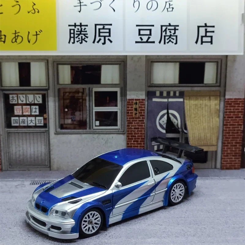 1:43 4WD RC Drift Car - 2.4G High-Speed Mini Racing Model
