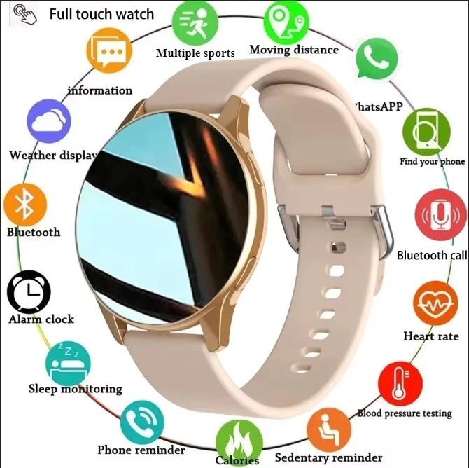 Pro Delicacy Bluetooth Smart Watch - Health Tracking, Bluetooth Calls, Alarm Clock, Fitness Smartwatch