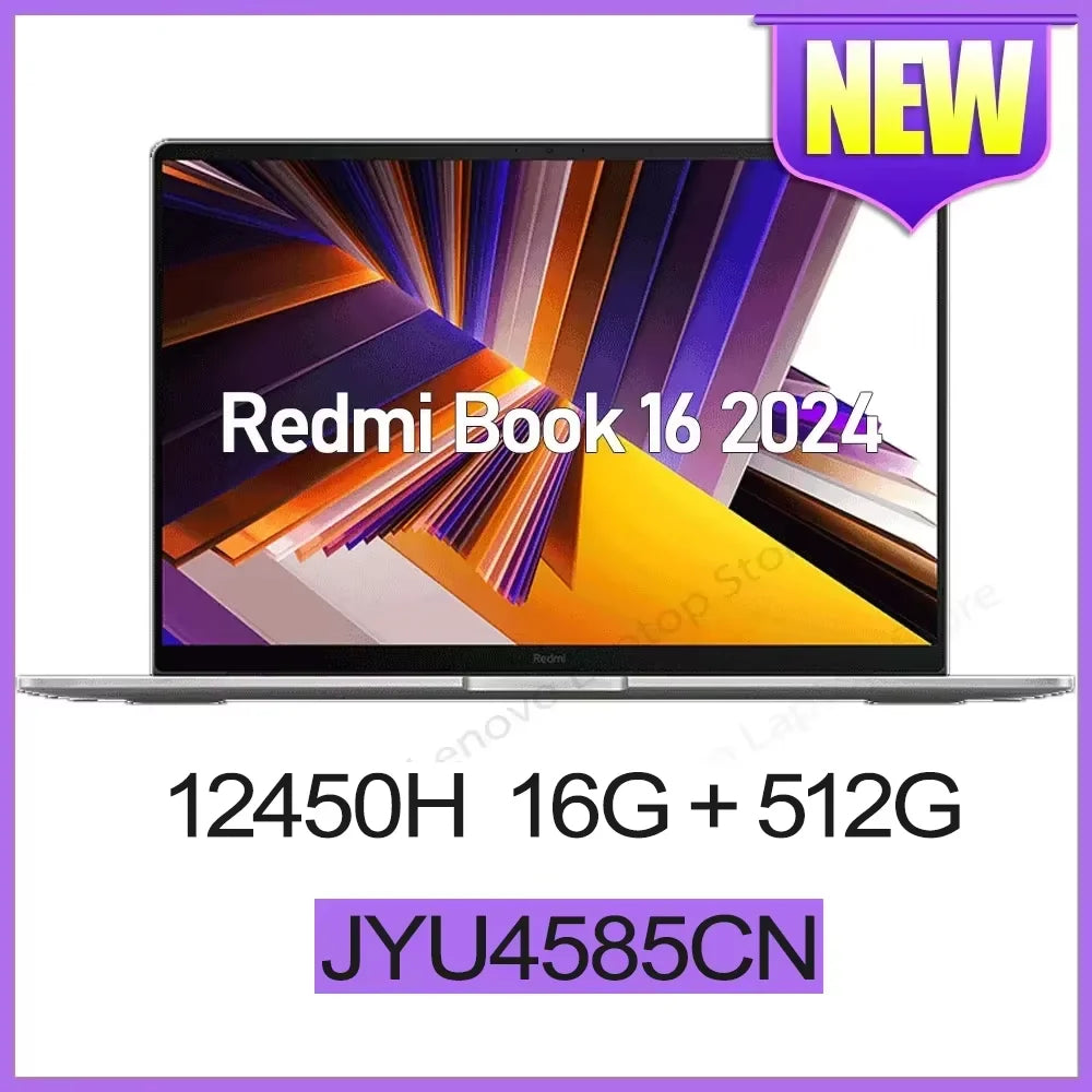 Xiaomi RedmiBook 16 Laptop - Intel Core i5, 16GB RAM, 512GB SSD