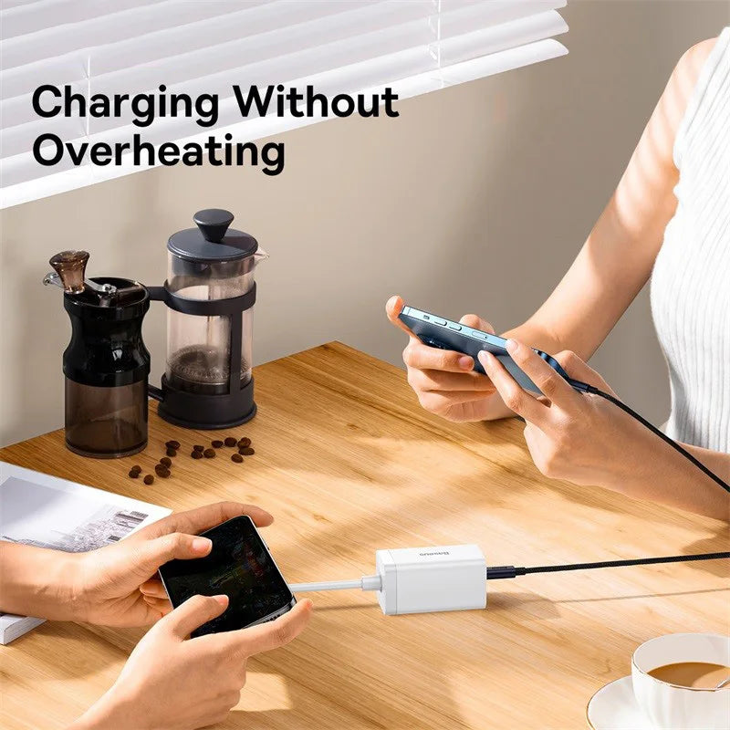 Baseus Fast Charging USB Cable for iPhone 13/12/11 Pro Max - USB-C to Lightning, Data Sync, Braided