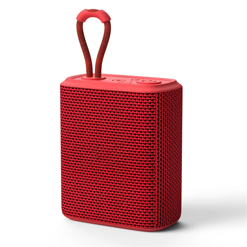 EBS-300 Mini Portable Bluetooth Speaker - 5W HiFi Sound, IPX6 Waterproof, Fabric Mesh, TF Card