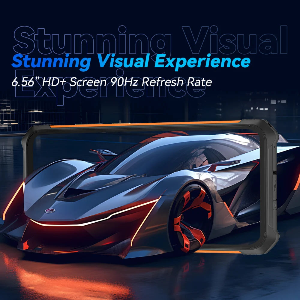 Cubot King Kong ES Rugged Smartphone - 6.56" 90Hz, 128GB, 48MP Camera