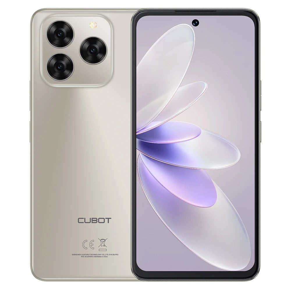 Cubot Note 60 Smartphone - Android 15, 7.2" 120Hz Display, 16GB RAM + 128GB ROM, 48MP Camera, 7000mAh