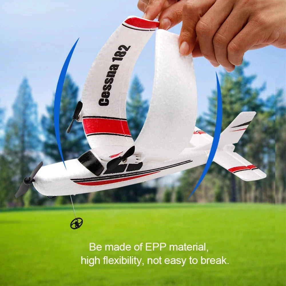 FX801 RC Plane - 2.4G 2CH EPP Foam RTF Aircraft for Beginners