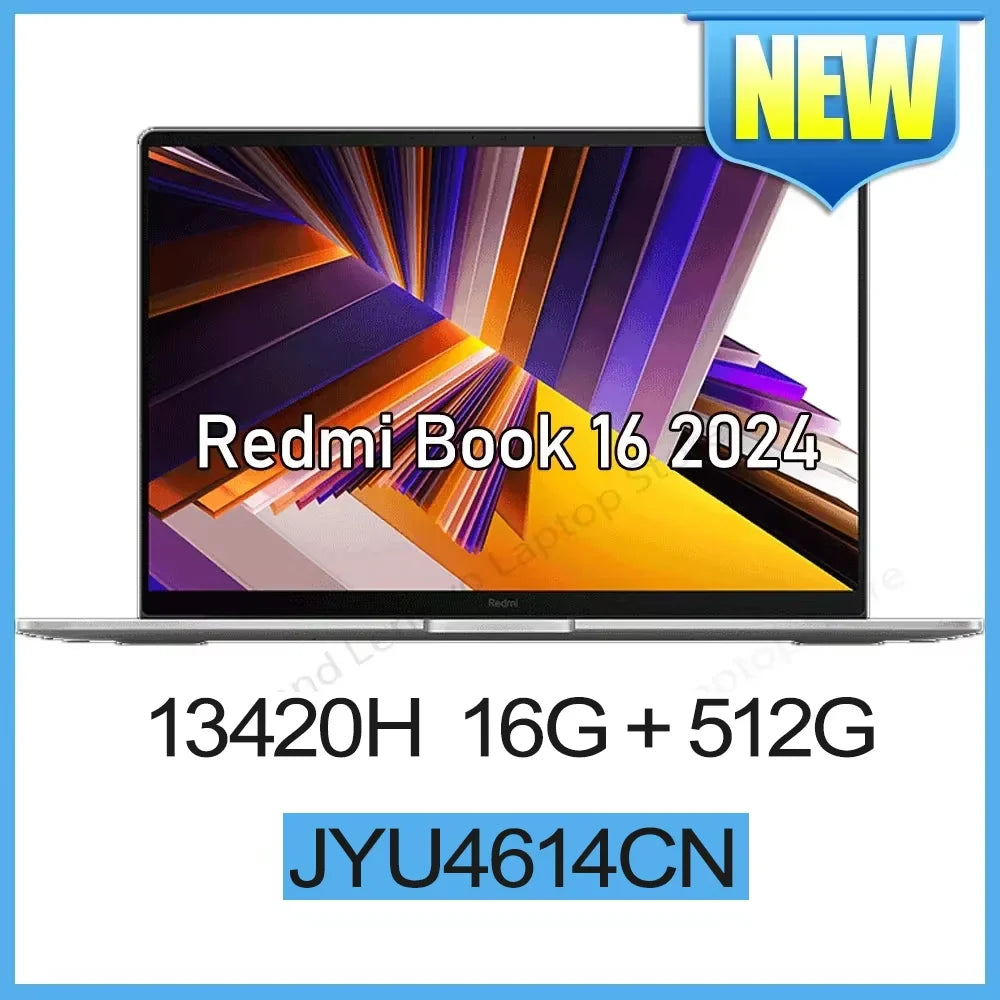 Xiaomi RedmiBook 16 Laptop - Intel Core i5, 16GB RAM, 512GB SSD