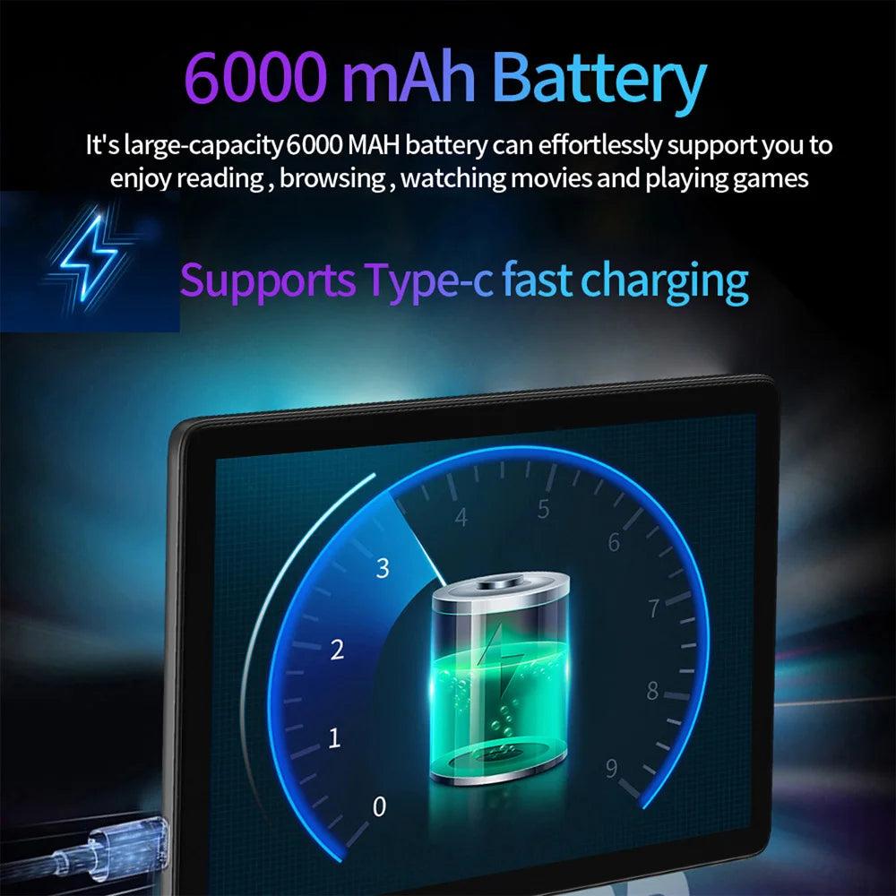 10.1" 4G Android Tablet - 8GB RAM, 256GB ROM & AI Speed-Up