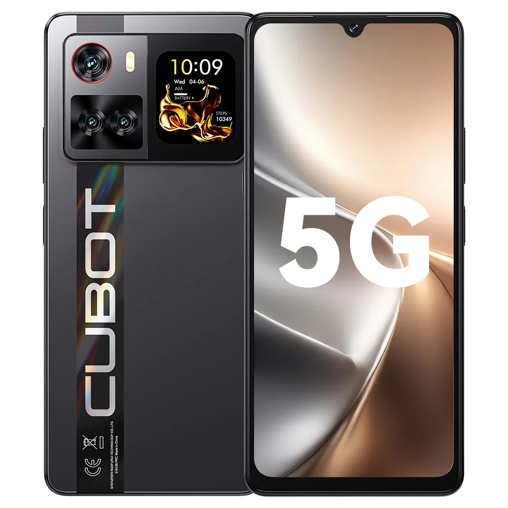 Cubot X100 5G Smartphone - Android 15, Dimensity 7025, 6.88" Screen, 16GB RAM + 256GB ROM, 64MP Camera