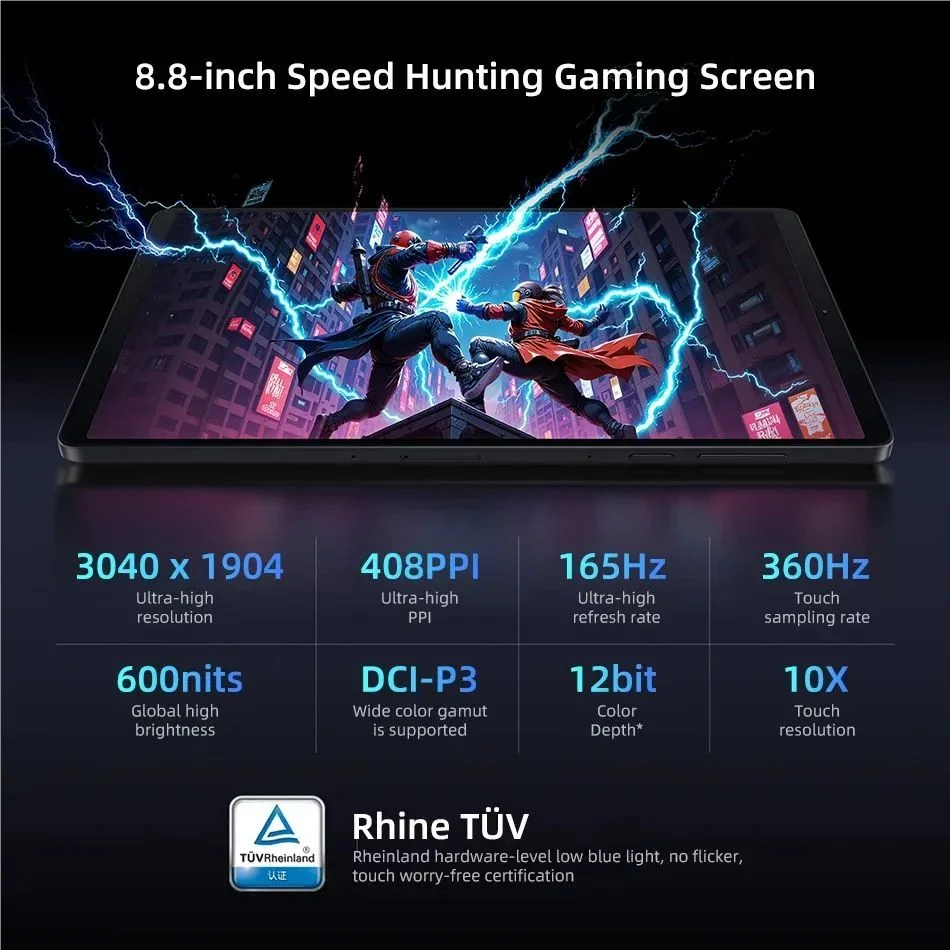 Lenovo Legion Y700 Gaming Tablet - 8.8" 165Hz Snapdragon 8 Elite