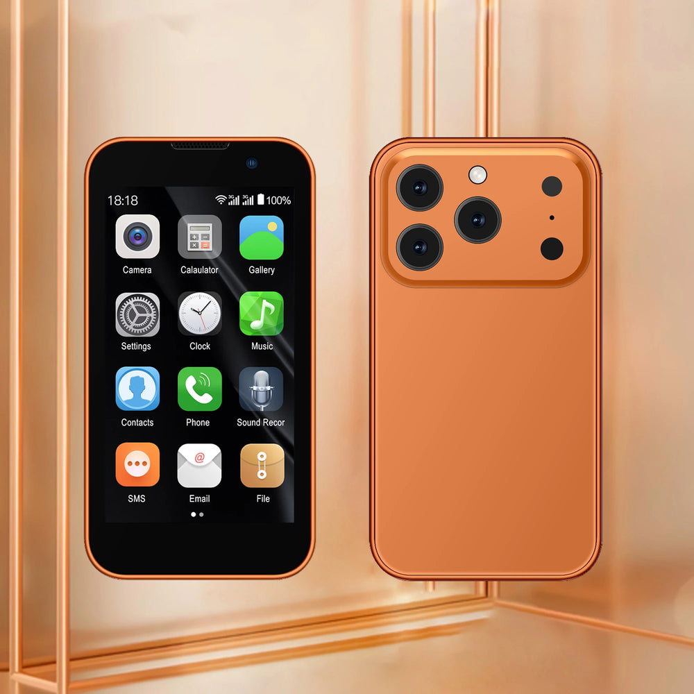 SERVO Mini Smartphone - 3.0" Android Phone, 2GB + 16GB, Dual SIM