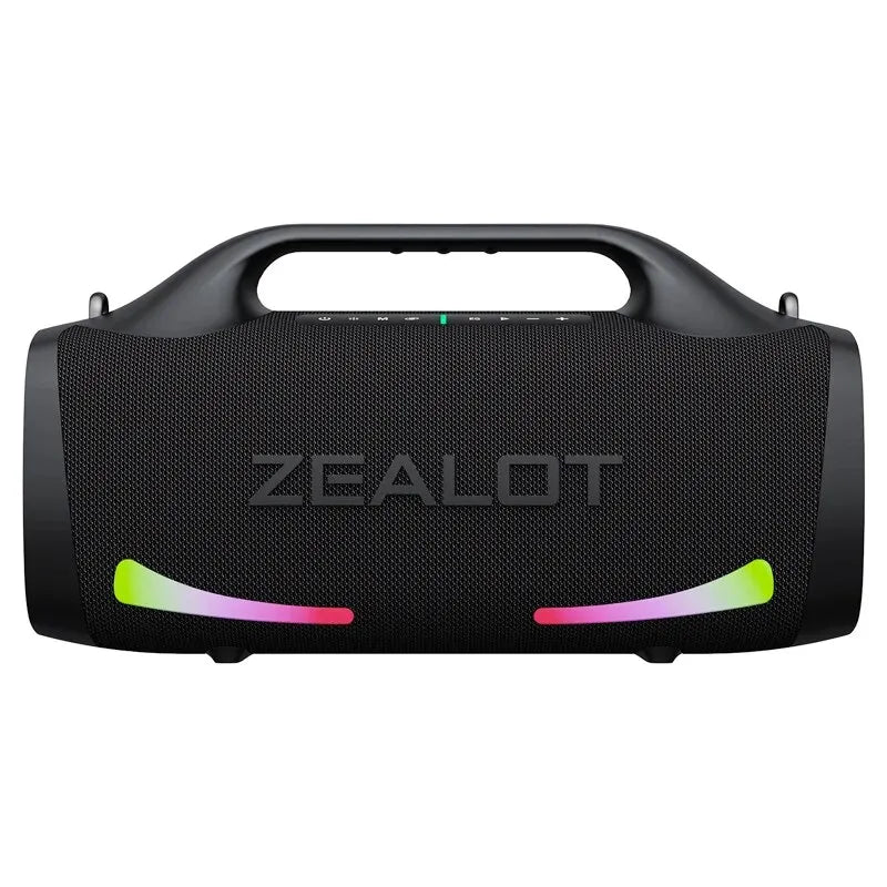 Zealot S79 Party Portable Speaker - Bluetooth 5.2, 24-Hour Playtime, Carry Handle