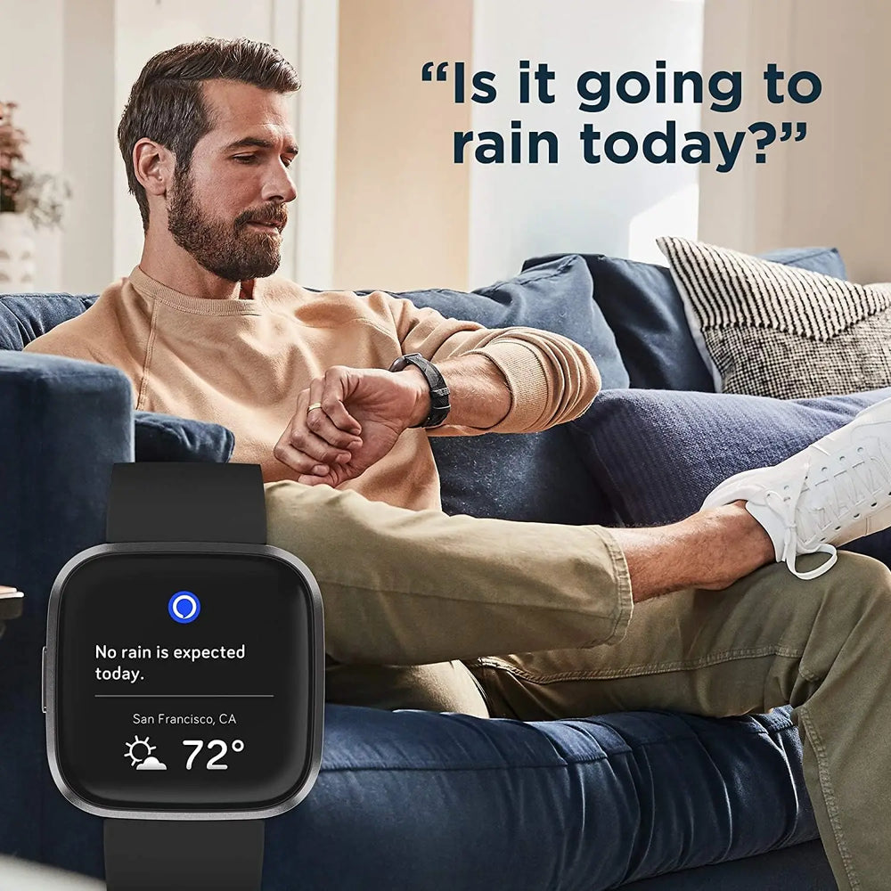 Fitbit Versa 2 Fitness Smartwatch - Heart Rate, Music & Sleep Tracking