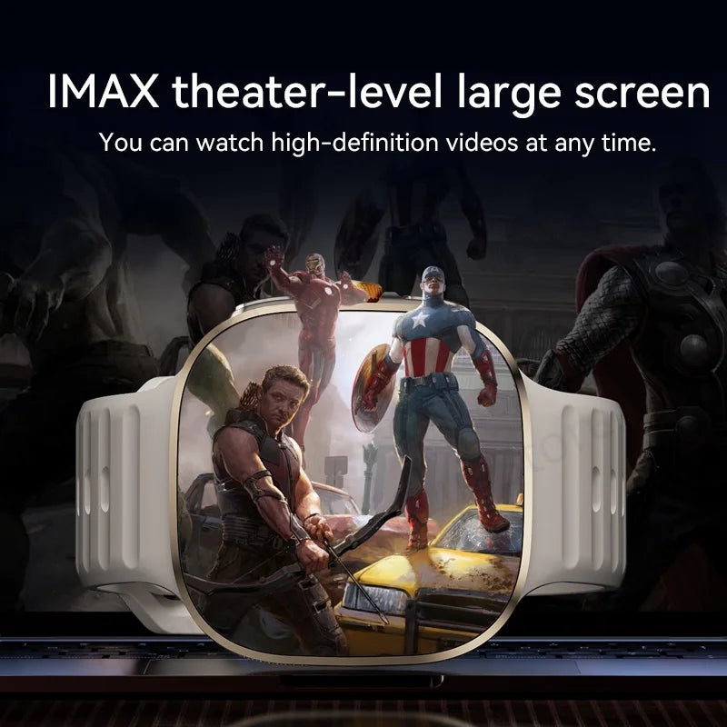 M99 5G Smartwatch - 2.4" AMOLED Display, Rotating Camera, GPS & NFC