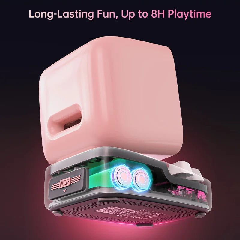 Divoom Ditoo-Pro Retro Pixel Art Bluetooth Speaker - 5000mAh, DIY LED Display, Alarm Clock