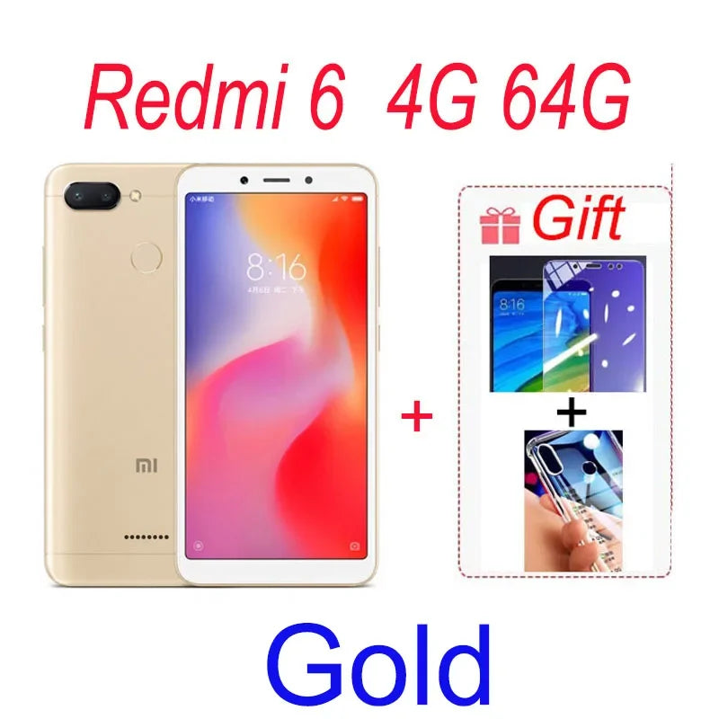 Xiaomi Redmi 7 Smartphone Global ROM - 4GB RAM + 64GB, 6.81" Display, 4000mAh, Fingerprint Sensor