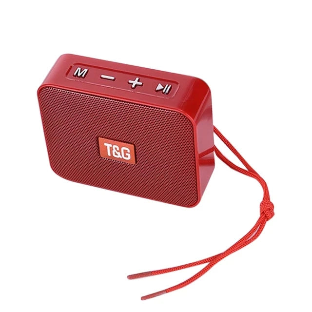 TG166 Mini Portable Bluetooth Boombox Speaker - Wireless Bass Column, USB/TF Card, Outdoor Loudspeaker
