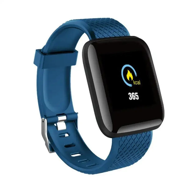 116Plus Smart Fitness Watch - Message Alerts, Step Tracking & Music Control