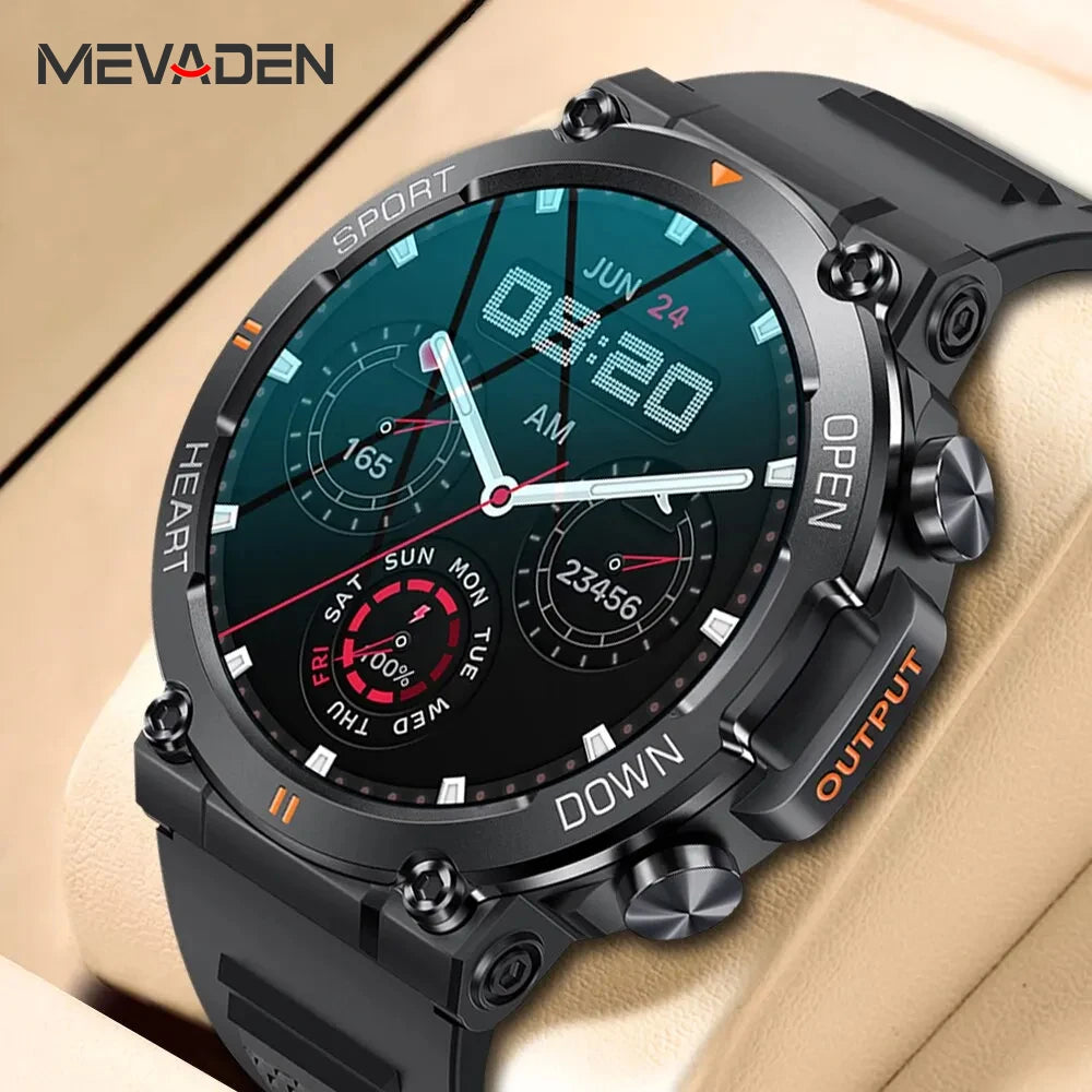 MEVADEN MD56 Smart Watch - 1.39" HD Display, Bluetooth Calls, Heart Rate Monitor, 400mAh, Fitness Tracker
