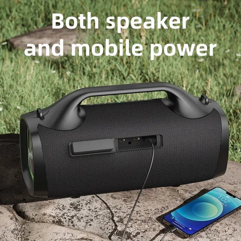 Zealot S79 Party Portable Speaker - Bluetooth 5.2, 24-Hour Playtime, Carry Handle
