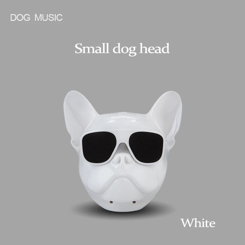 UTHAI YSQ2 Creative Dog Bluetooth Speaker - Touch Control, Portable, Multi-Color LED, Deep Bass, Gift