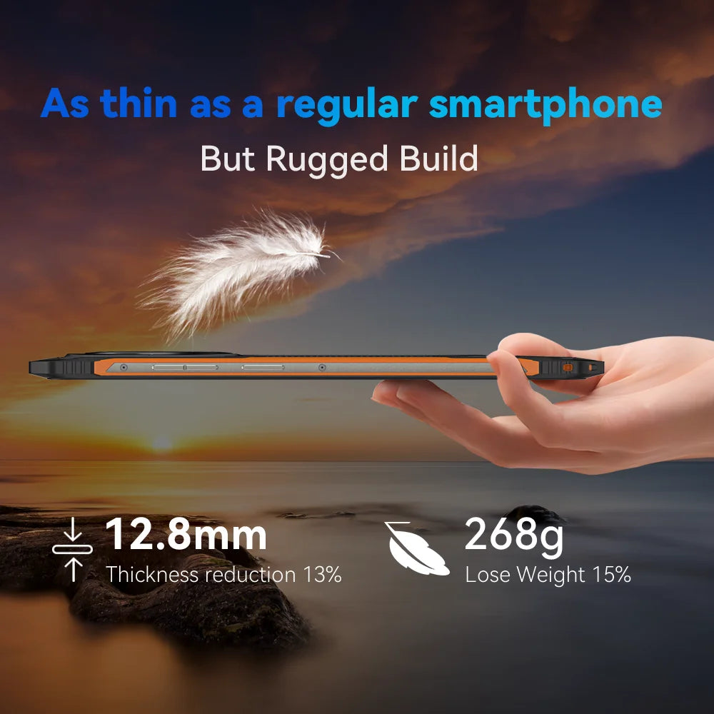 Cubot King Kong ES Rugged Smartphone - 6.56" 90Hz, 128GB, 48MP Camera