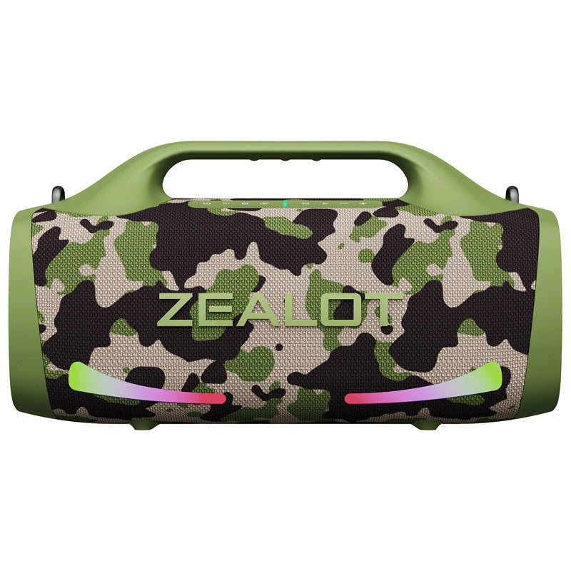 Zealot S79 Party Portable Speaker - Bluetooth 5.2, 24-Hour Playtime, Carry Handle